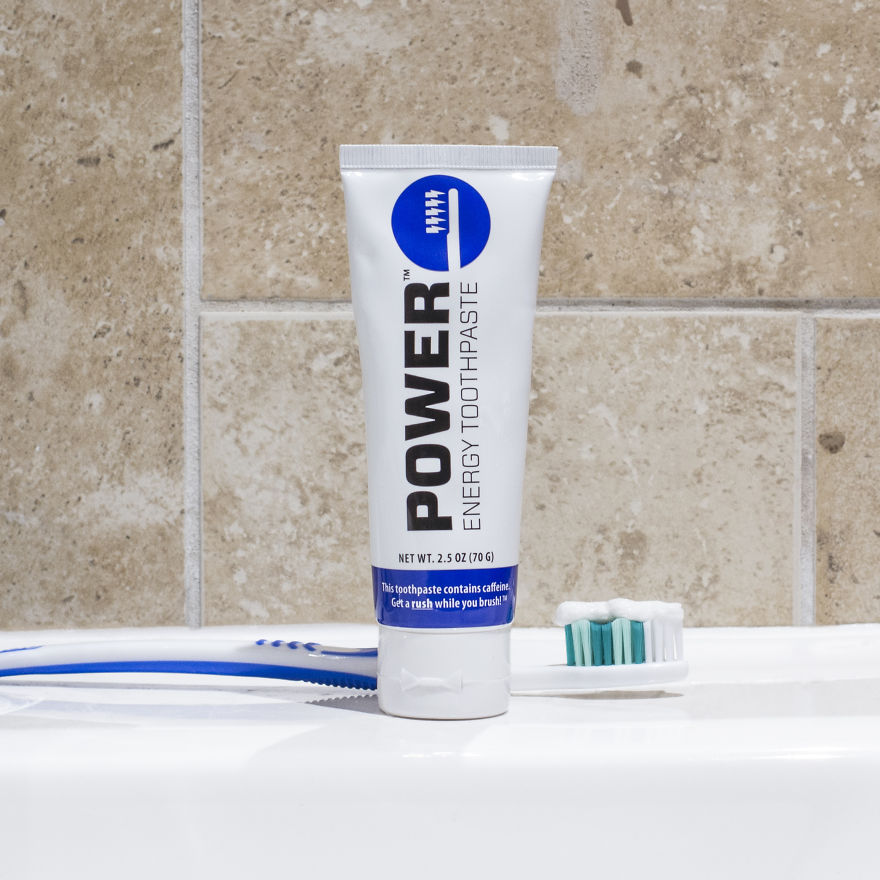 Get A Buzz While You Brush With The World's First Caffeinated Toothpaste