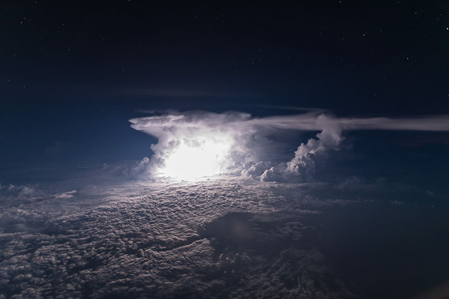 A Storm Over Colombian Amazonia