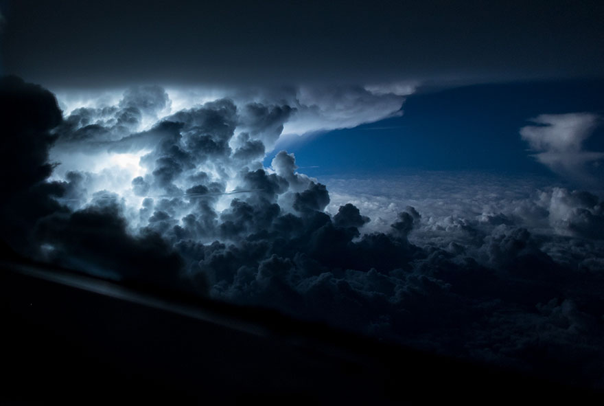 A Magnificent Storm Developing Over The Atlantic Ocean, A Few Miles South Of Jamaica