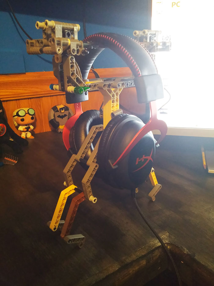 Why Even Buy Banana Stands When You Can Make A Headphone Stand From Legos?