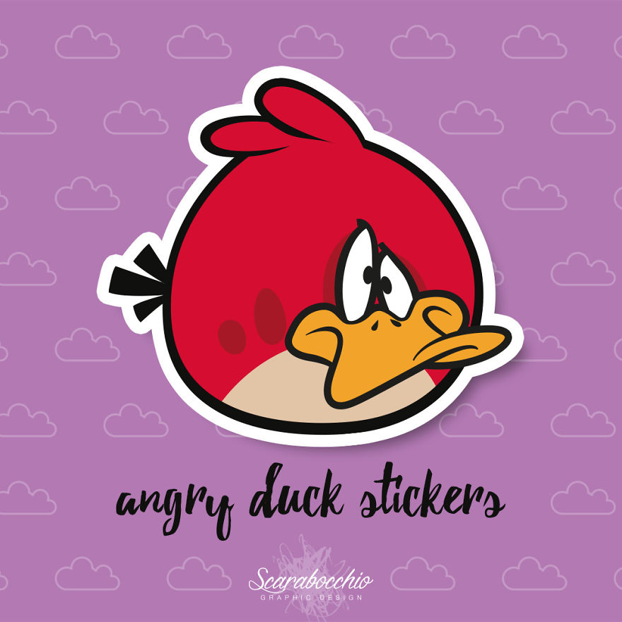 Angry Duck... A Weird Bird!