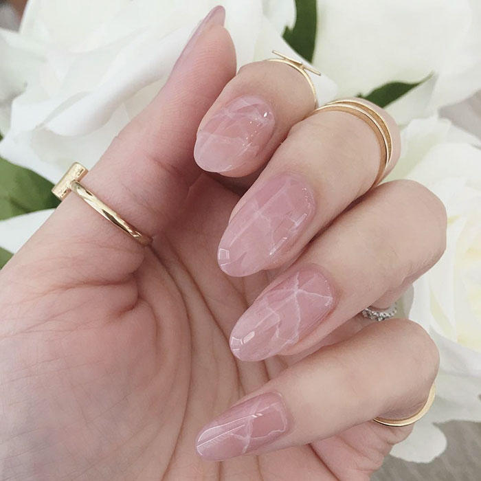 Quartz Nails Are The Newest Beauty Trend And They Literally Rock