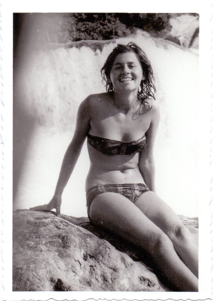My Mom's Beach Look In 1964. I Miss You Mom So Much!