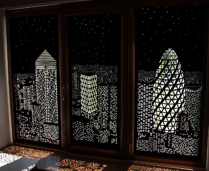 Blackout Curtains That Will Make You Feel Like You're Living In A Penthouse Above A Large City