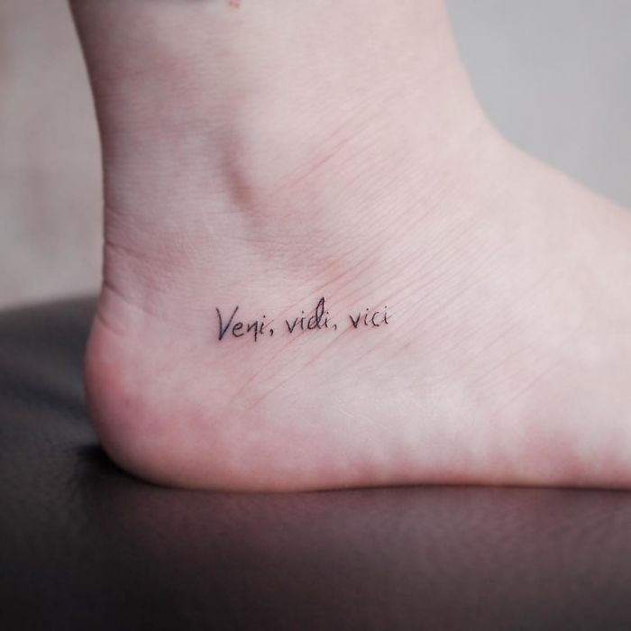 106 Tiny Discreet Tattoos For People Who Love Minimalism By Witty 