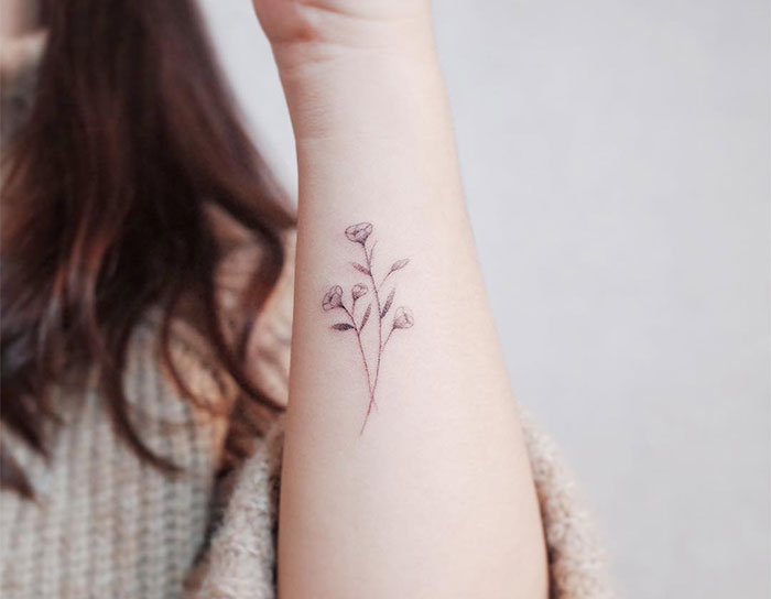 106 Tiny Discreet Tattoos For People Who Love Minimalism By Witty Button