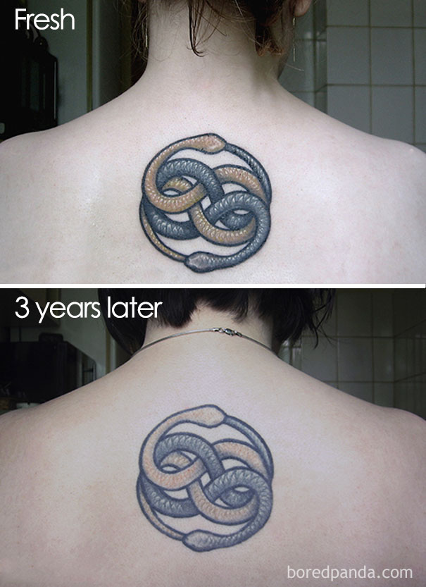 Thinking Of Getting A Tattoo? These 35 Pics Reveal How Tattoos Age Over Time