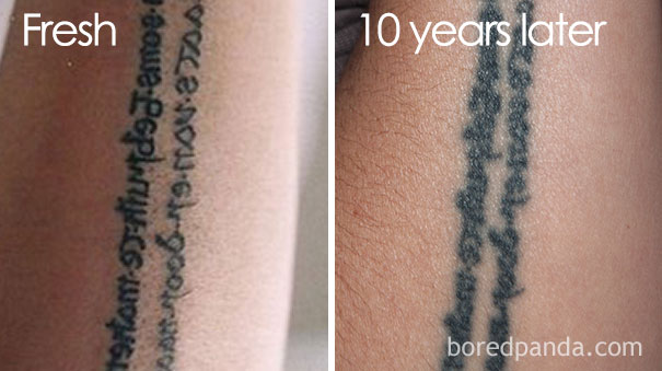 Intricate Tattoo 10 Years Later