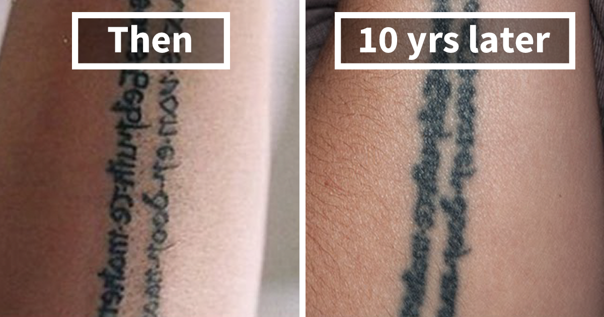 Do tiny tattoos age well