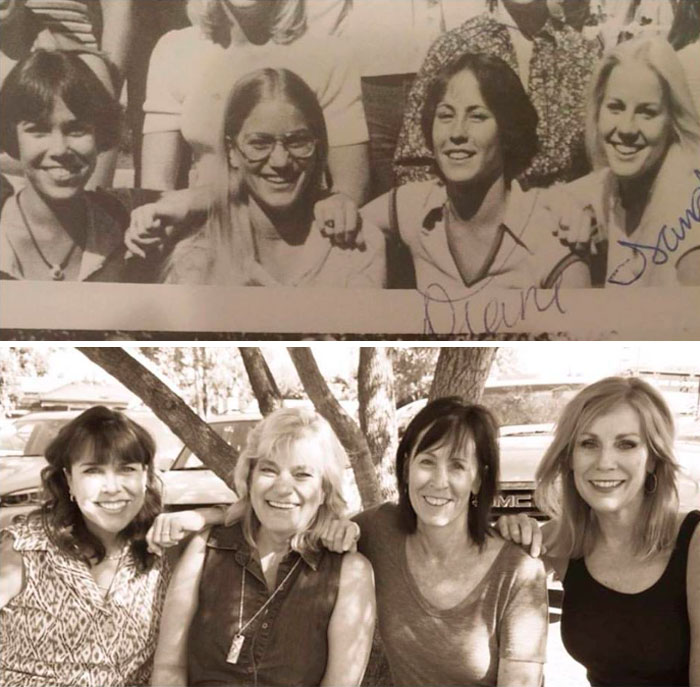 Four Friends, Then And Now, 38 Years Apart (1978 - 2016)