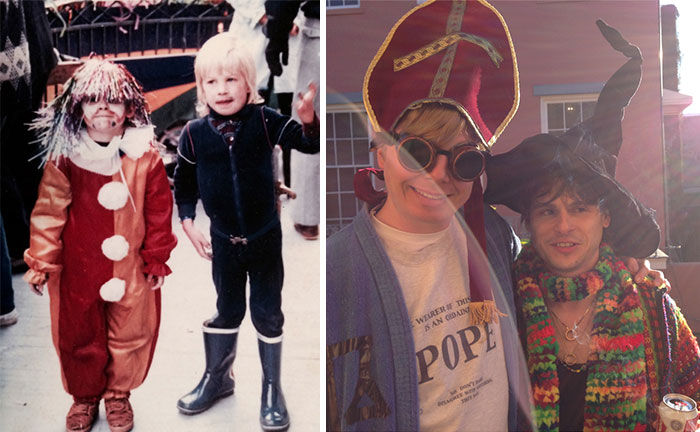 Best Friends At Mardi Gras 1985 & 2015