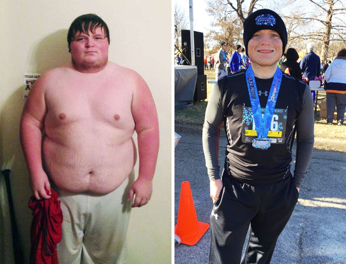 Andy Lost More Than A Half Of His Weight In Under A Year. From 317lbs To 141lbs