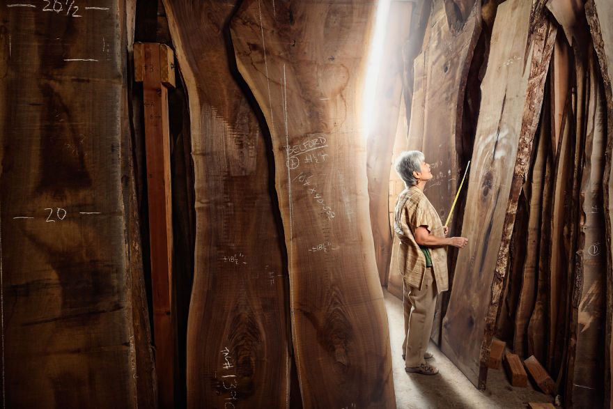 Mira Nakashima, Designer And Woodworker At George Nakashima Woodworking In New Hope, Pennsylvania