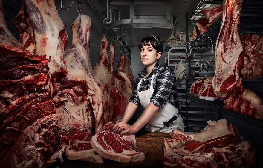Heather Marold Thomason, Butcher And Owner Of Primal Supply Meats In Philadelphia, Pennsylvania