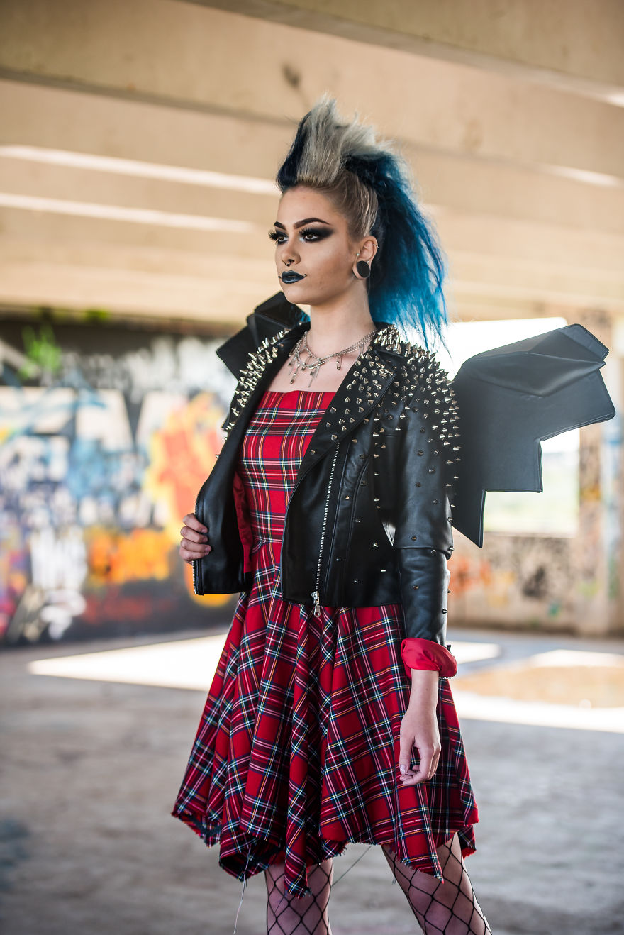 Punk Couture: A Capsule Collection For My Final Exam As A Graduate Fashion Designer