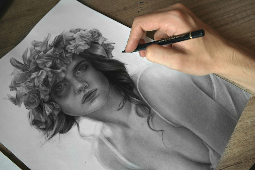 I Found This Pencil Artist Called Jossluka !