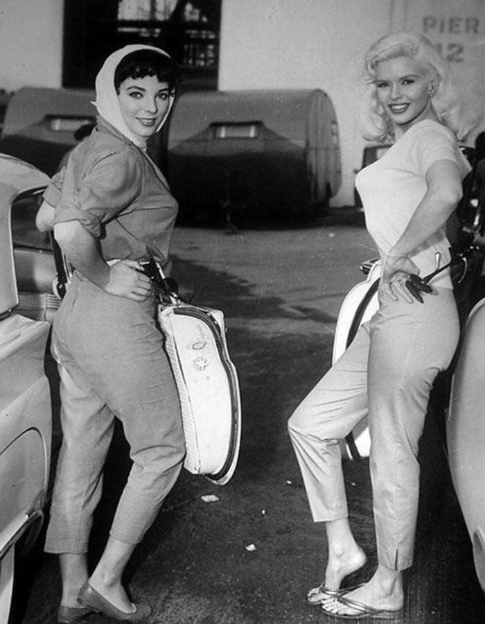 Joan Collins And Jayne Mansfield