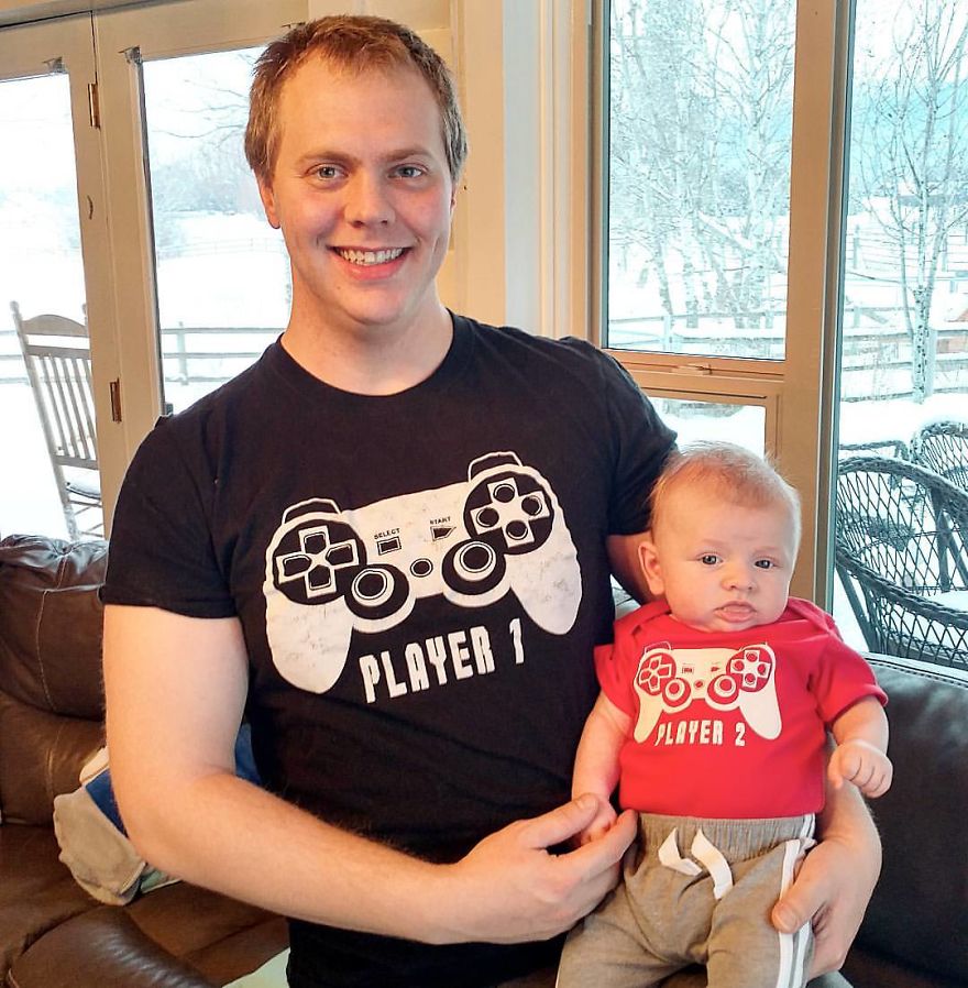 Adorable Father Son T-Shirts