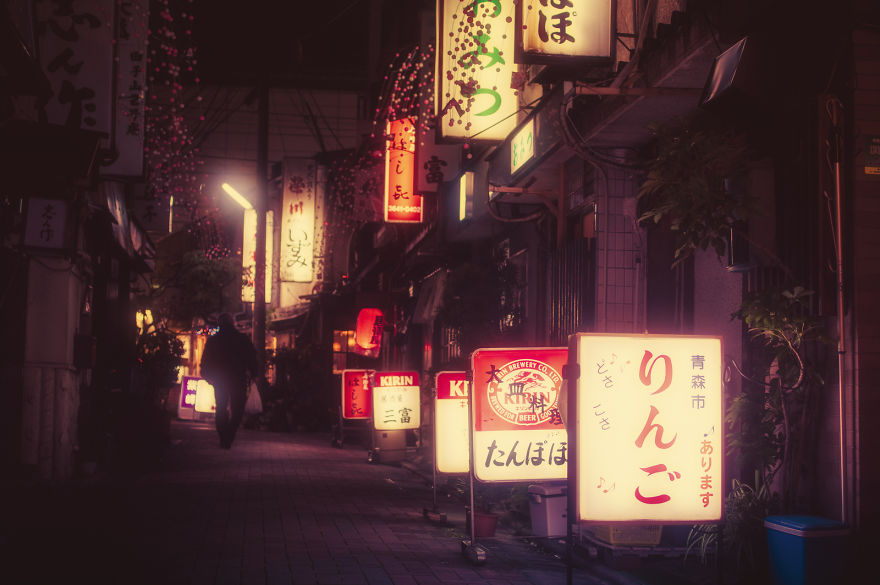 Magical Night Photography Of Tokyo’s Streets