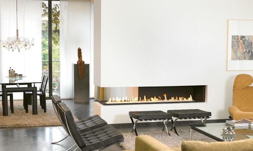 Luxurious Modern Gas Fire Designs