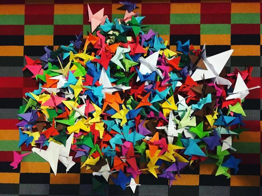 I Have Just Finished 1001 Origami Cranes