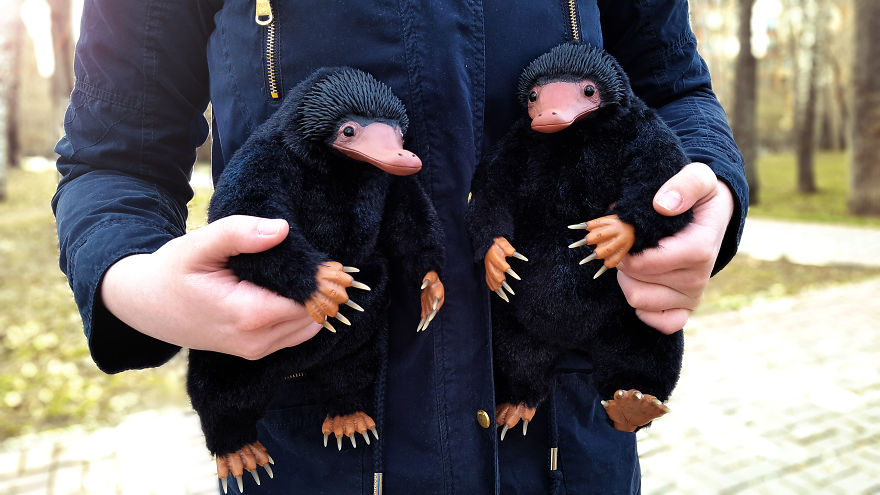 We Create Niffler From The Movie “fantastic Beasts And Where To Find Them”
