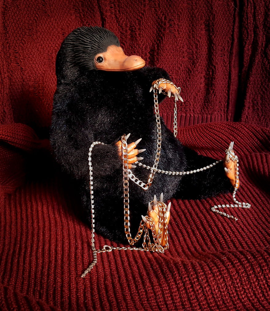 We Create Niffler From The Movie “fantastic Beasts And Where To Find Them”