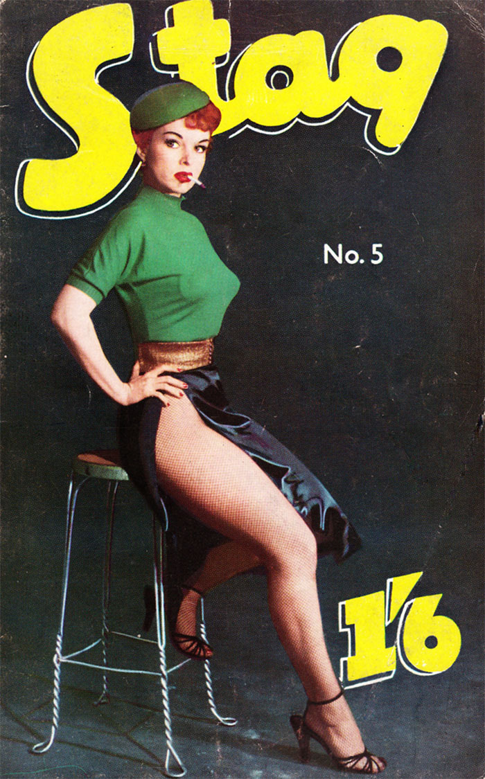 Vintage Magazine Cover Photo