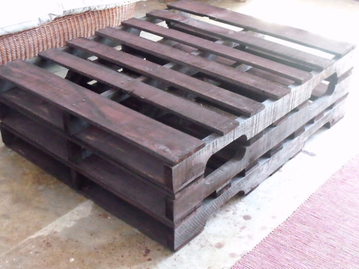 I Made A Coffee Table From Pallets I Made A Coffee Table From Pallets