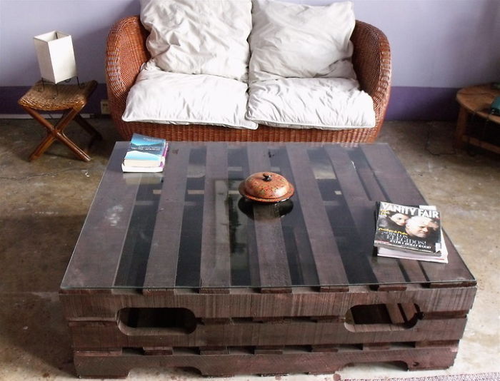 I Made A Coffee Table From Pallets I Made A Coffee Table From Pallets