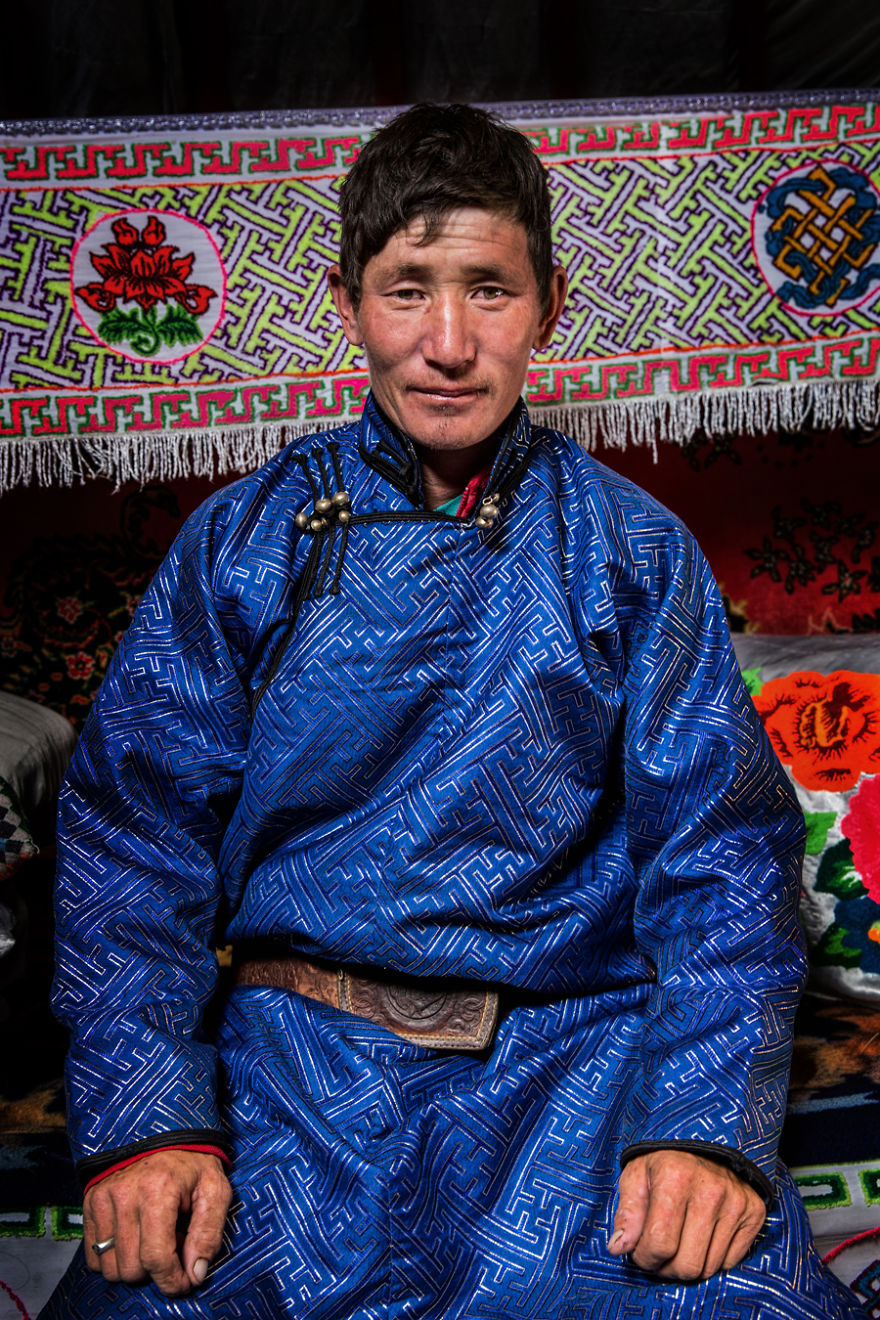 Tuvan Mongolian Man