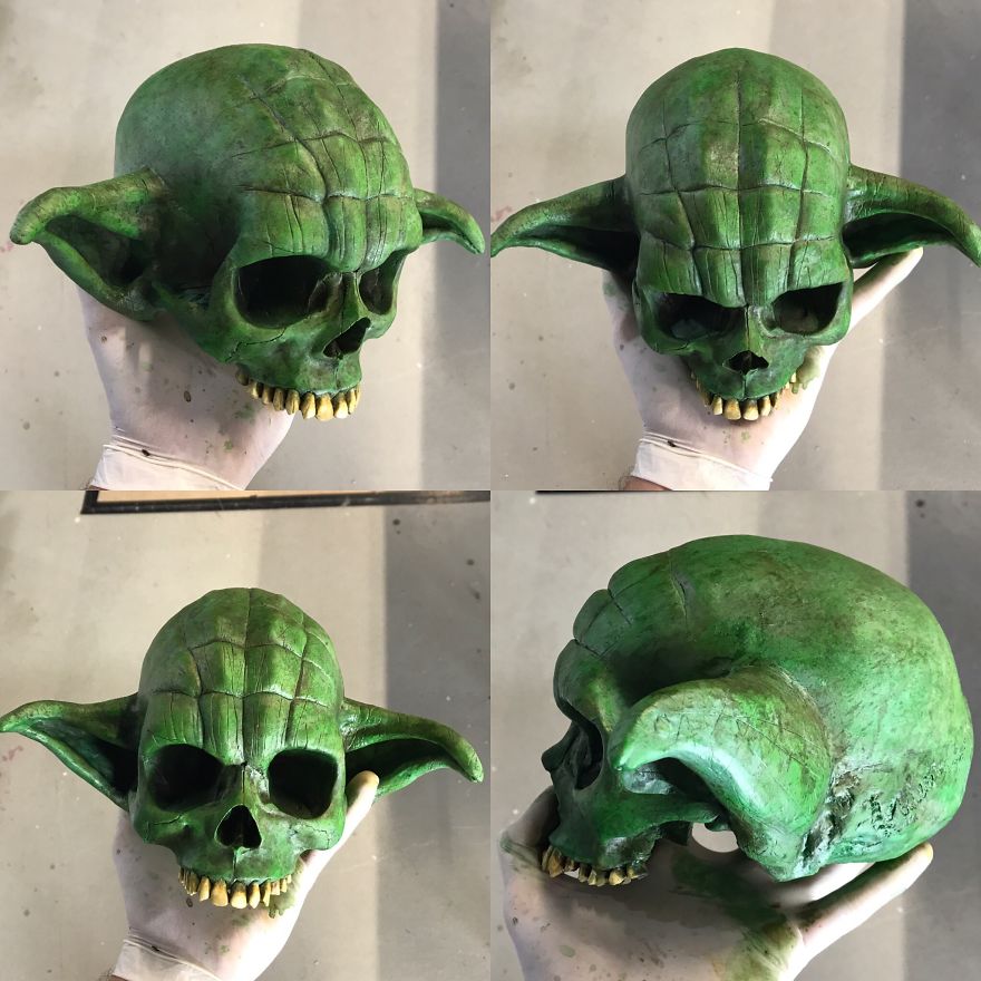 What Do You Guys Think Of My New Yoda Skull??