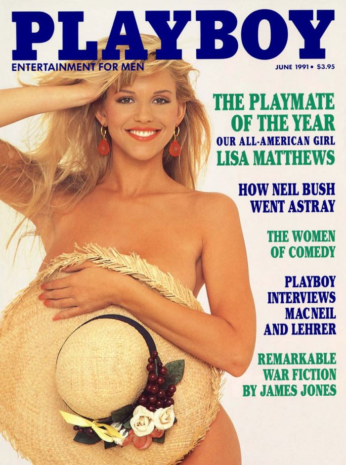 Lisa Matthews, Playmate Of The Year 1991, April Playmate 1990