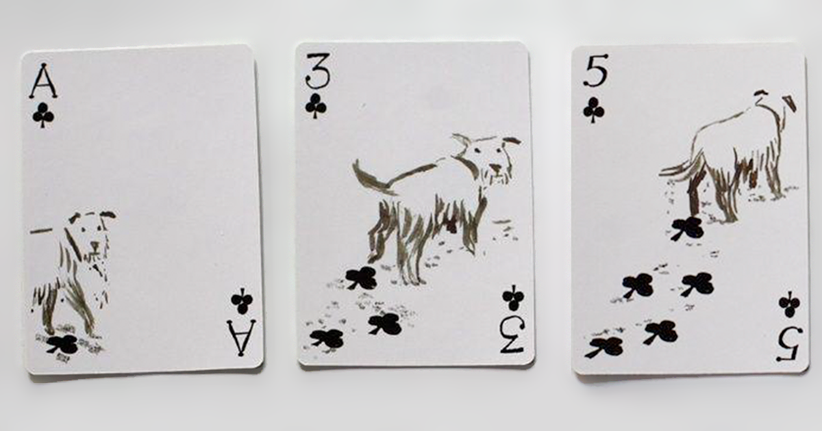 Collectible Playing card/Poker Deck 54 cards of animal pet The World Famous Dog 