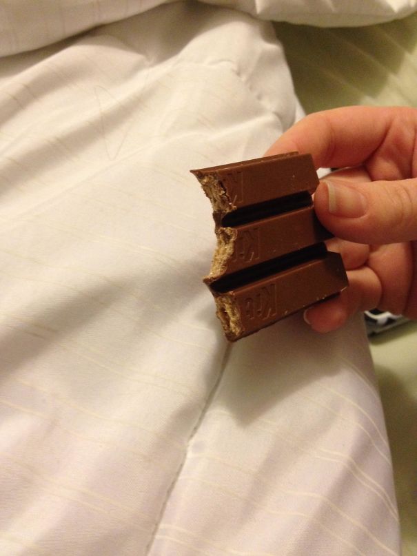 Anyone Know A Good Divorce Lawyer? I Just Saw My Wife Eat A Kitkat