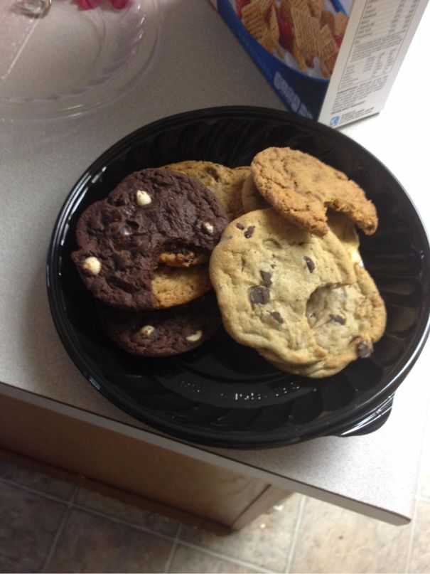 My Husband Is A Jerk... Yes Every Cookie Has A Bite Mark In It
