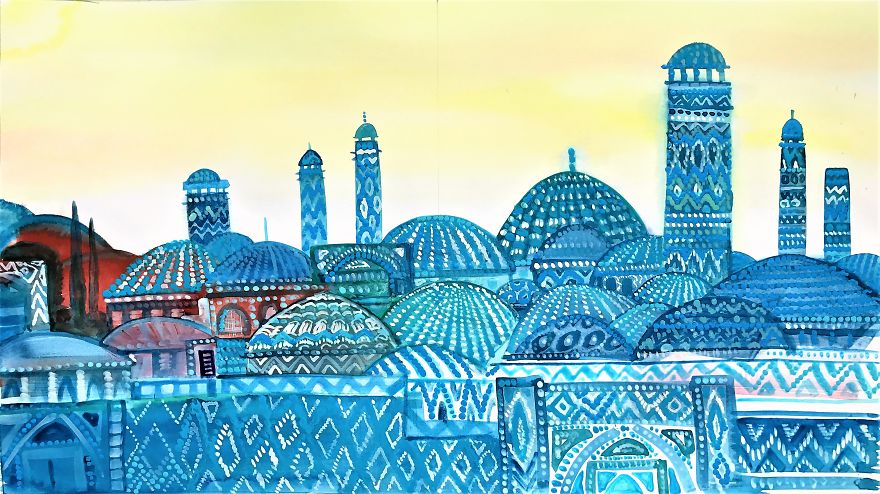 These Illustrations From My Children's Book Will Transport You To The Heart Of Central Asia.