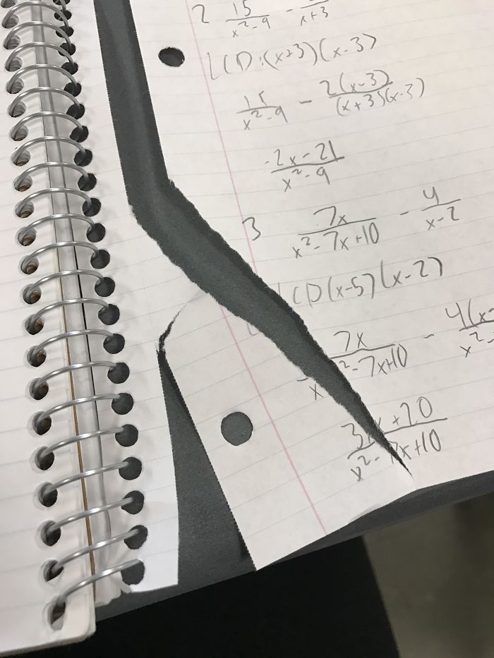 Ripped The Paper, Ripped Again When I Tried To Fix It