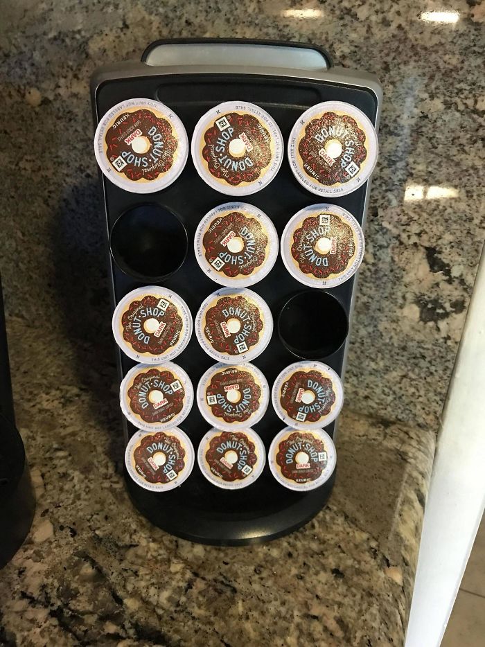 How My Wife Takes Her K-cups Out Of The Holder