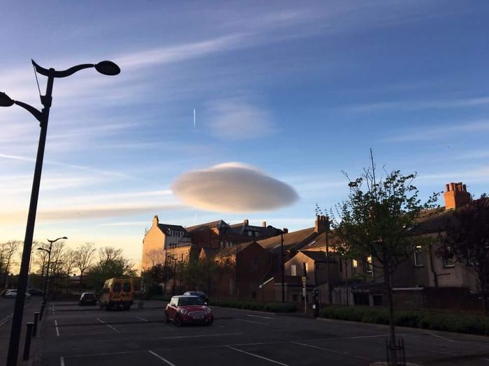 This Cloud Looks Like A Ufo