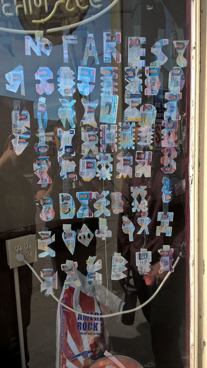 Local Bar Cuts Up And Displays Fake ID's
