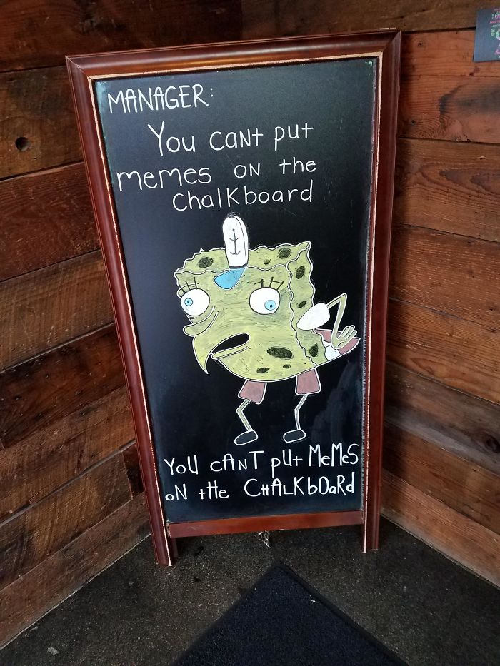When Your Local Bar & Grill Understands Meme Culture