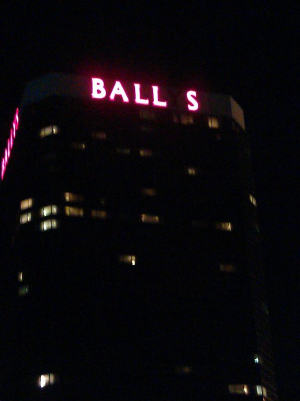 Went To Atlantic City This Week And My Hotel Had A Slight Sign Malfunction