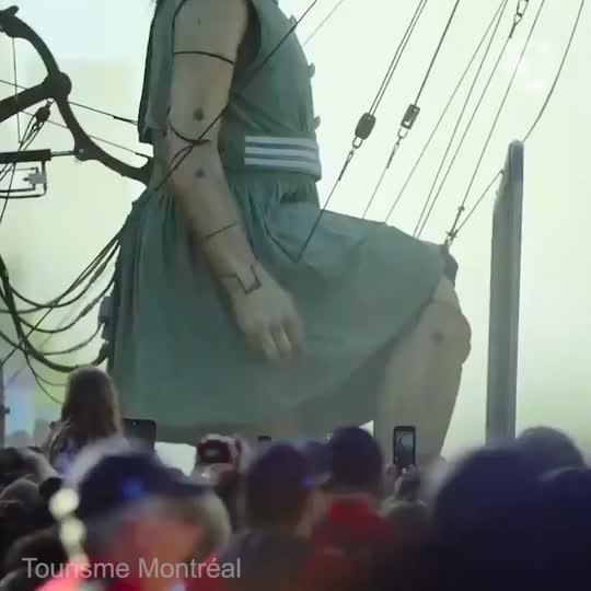 Giant Marionettes Take Over Montreal