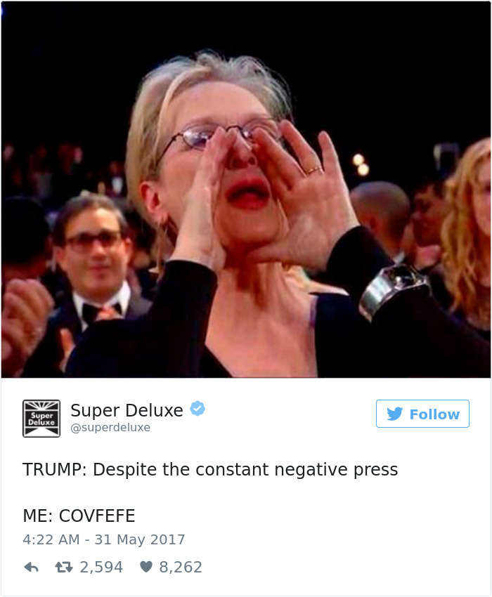 Xx+ Of The Funniest Reactions To Donald Trump's Mysterious "covfefe" Tweet