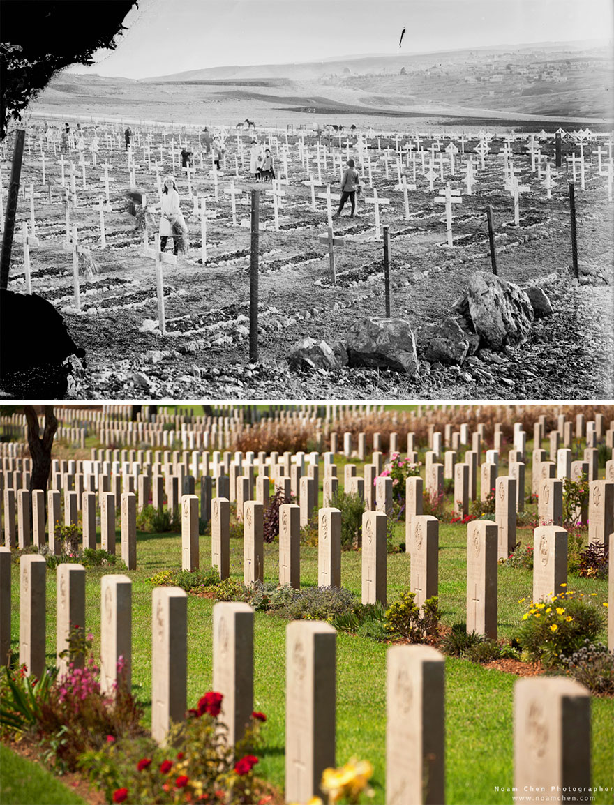 The British War Cemetery: Cemetery Of Fallen Soldiers Who Died In The Region During World War I
