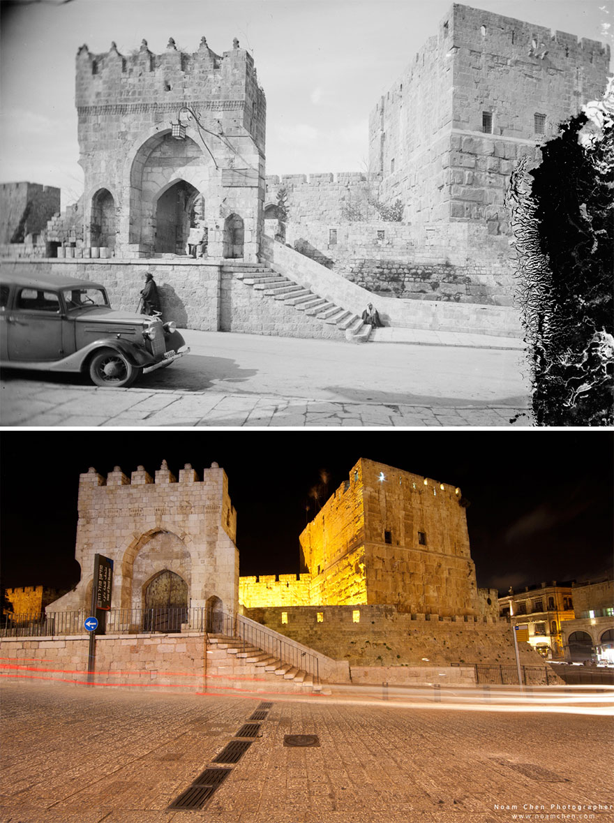 Entrance To The Tower Of David Museum: The Tower Of David Museum Was Opened In 1989 And Contains Archeological Ruins Dating Back Some 2,700 Years