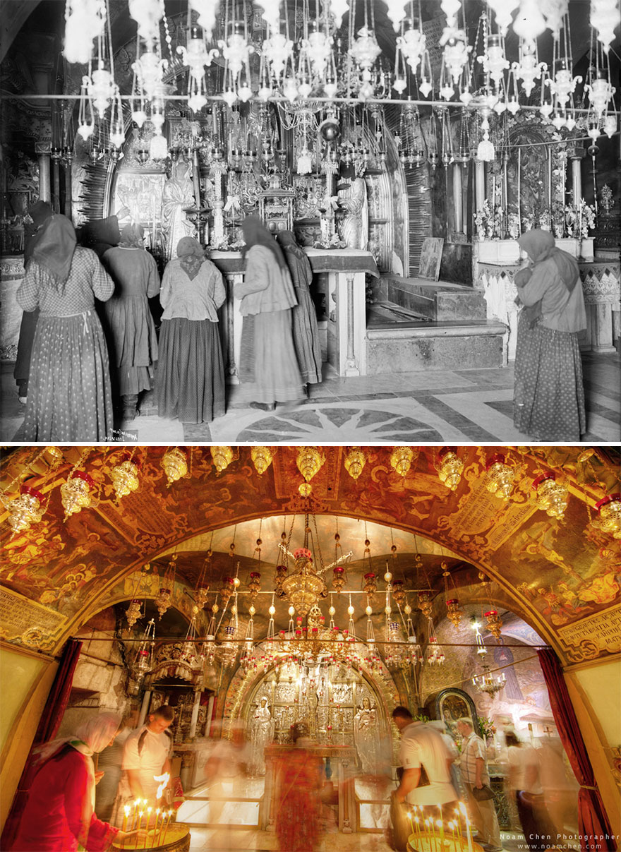 The Calvary/golgotha: The 12th Station Of The Cross, Inside The Church Of The Holy Sepulchre