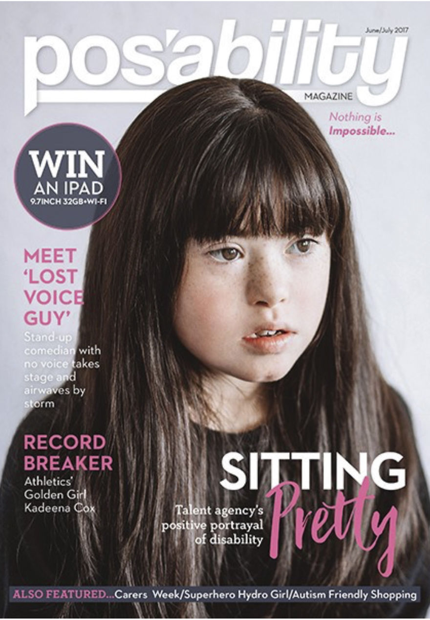 Our First Cover Girl! Our Gorgeous Model Sara. Onwards And Upwards!