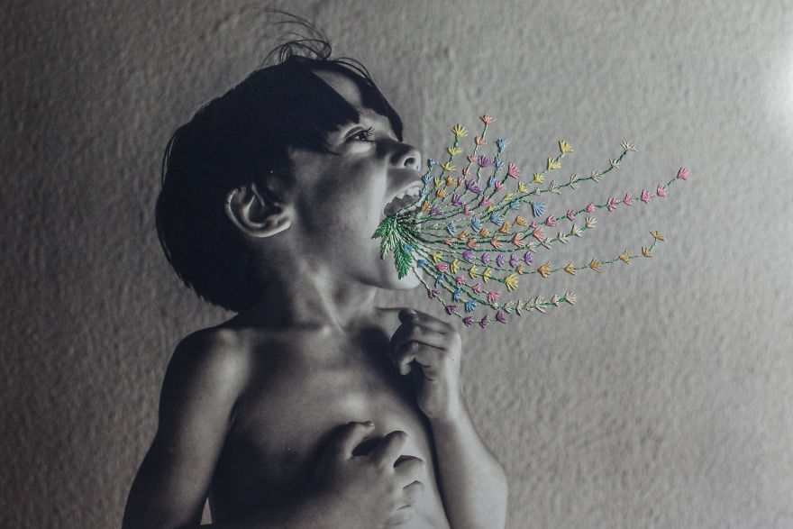 Embroidered Photography